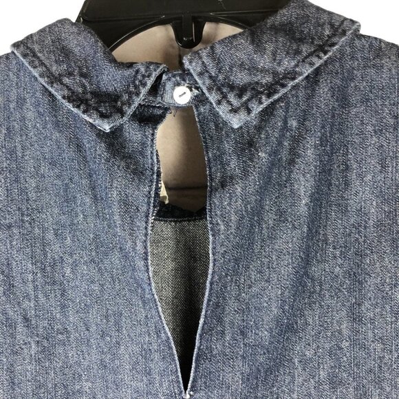 Workshop Republic Clothing Dress Denim with Pockets size Small - Picture 6 of 8